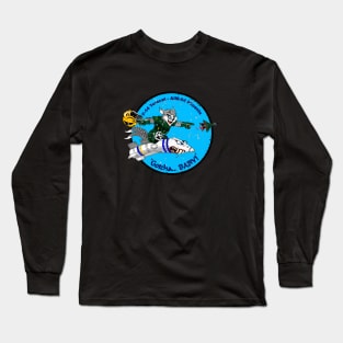 F-14 Tomcat - AIM-54 Phoenix Gotcha... BABY! - Grunge Style Long Sleeve T-Shirt